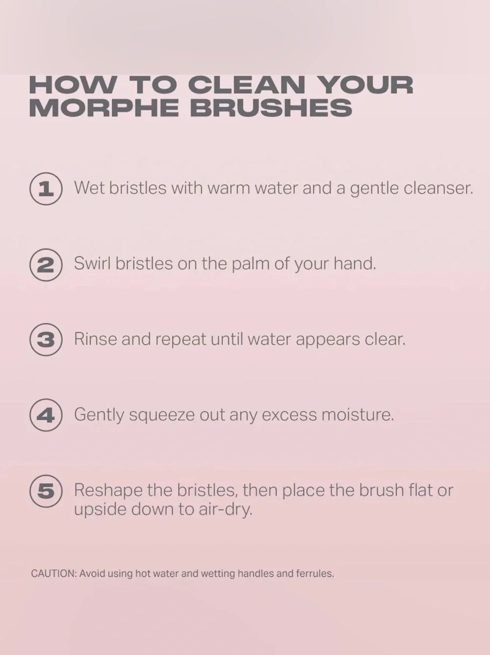 MORPHE LIMITED EDITION COMPOSE YOURSELF 6 PIECE BRUSH & TOOL SET
